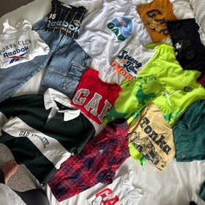 Bundle Toddler Boy 2T Clothes – GAP & Reebok Lot (15 pcs)